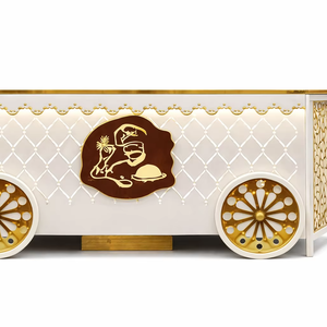 Comptoir de présentation de cuisine Grand Royal pour mariage - Product Image 1