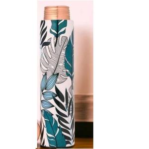 Botella de agua para utensilios de cocina, para uso doméstico y en el gimnasio, botella de cobre impresa con adhesivo esmaltado de alta calidad. - Product Image 2