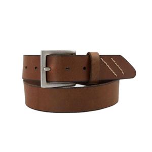Heat Transfer Printed 100% Genuine Leather Men's Formal Belt with Custom Logo and Steel Buckle - Product Image 1