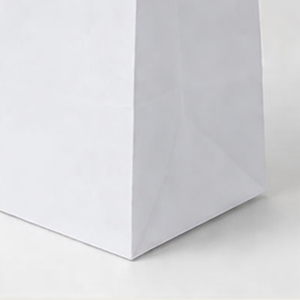 ถุงกระดาษคราฟท์ย่อยสลายได้แบบกำหนดเองพร้อมหูหิ้วแบบบิดเกลียว สีน้ำตาลหรือสีขาว สวยงาม เหมาะสำหรับของขวัญ การจัดส่ง หรือร้านอาหาร - Product Image 4