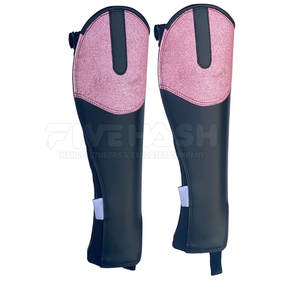 Protectores de Piernas de Cuero para Caballos, de Alta Calidad, Cuero Liso para Trabajo al Aire Libre - Product Image 4