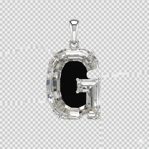Diamante Suelto Cultivado en Laboratorio con Certificación IGI GIA, 7ct, CVD HPHT, Forma de Letra G, D VVS, Venta al Por Mayor, Inicial Personalizada, Regalo, Fábrica en India - Product Image 2