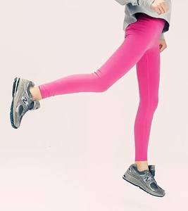 Pantalones de Yoga Vintage para Padres e Hijos, Otoño Invierno, para Niñas, Cintura Alta, Ajustados, Súper Elásticos, 100% Algodón, para Fitness y Deportes al Aire Libre - Product Image 3