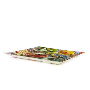 Plateau de service en verre Excelsa Kimono 30 cm, multicolore, décoratif - Product Image 3