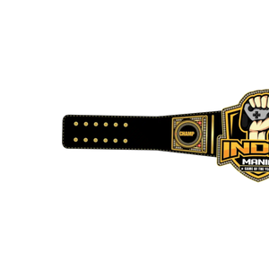 Ceinture de champion Indie Mania personnalisable, ceinture de titre sportif, ceinture de récompense du jeu de l'année, édition de collection de haute qualité - Product Image 3