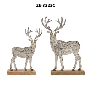 Obra de arte animal de metal hecha a mano de lujo para hogares modernos, pieza de arte para habitación, decoración de habitación Star Bloom, escultura moderna china, Zahid Exports - Product Image 4