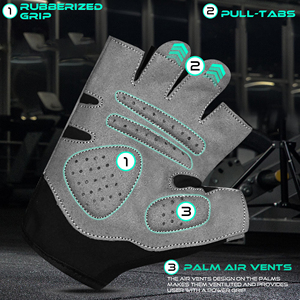 Weightlifting <b>Gloves</b> Double Wrist Strap Support Gym Workout Mitts Wholesale Non Slip Powerlifting Fitness Training Gear <b>Gloves</b> - Product Image 6