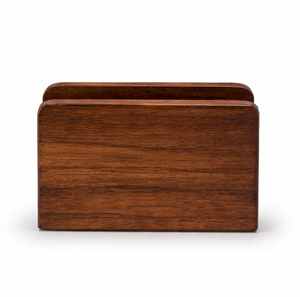 Support de serviettes en bois massif de qualité supérieure, écologique, sur pied, pour table à manger, minimaliste, distributeur de papier absorbant vertical, moderne - Product Image 2