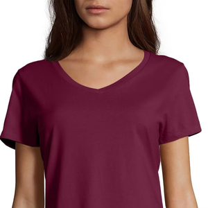 Wholesale Women Sports T Shirt Quick Dry Breathable Fabric Slim Fit Gym Workout <b>Top</b> OEM ODM Manufacturer Supply - Product Image 4