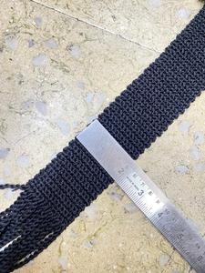 Handmade Silk Gartel <b>Strings</b> Factory Wholesale Hand-Crochet Ritual Belt Knitted Belts Category, Sprang Silk Gartel - Product Image 2