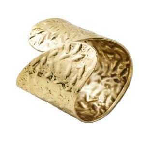 Rond de serviette de luxe décor de mariage rond de serviette en métal Table à dîner artisanat décoratif porte-mouchoir en serviette dorée personnaliser Logo - Product Image 1