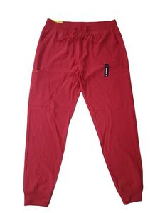 Pantalon de survêtement premium pour homme 100 % polyester, écologique, respirant, décontracté, streetwear, léger, taille mi-haute, design plissé, uni - Product Image 3