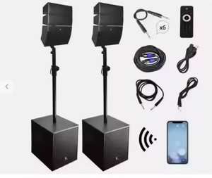 Altavoces de Línea de 12 Pulgadas Virtue, Sistema de Sonido Profesional, Equipo de DJ Completo, Nuevo y Original - Product Image 2