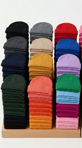 Fashion Fisherman <b>Beanie</b> Cap Plain Knitted Winter <b>Hat</b> Bulk Supplier - Product Image 6