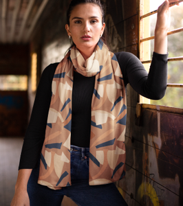 ผ้าพันคอไหมพิมพ์ลายแฟชั่น ดีไซน์หรูหรา แบบยาว สำหรับขายปลีกและขายส่ง - Product Image 6