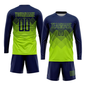 Uniforme de Fútbol Sublimado Personalizado en Dorado y Blanco Marino, Camisetas Personalizadas con Nombre, Números y Equipos Impresos por Sublimación - Product Image 5