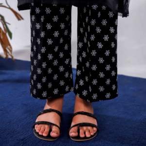 2PC bordado e impreso Cambric Suit PS4943 vestidos de cóctel elegantes - Product Image 1