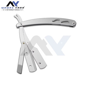 Barber <b>Razor</b> <b>Men</b> Heavy Duty Shaving <b>Razor</b> Beard Face and Professional Grooming Single and Double Edge Safety Design - Product Image 6