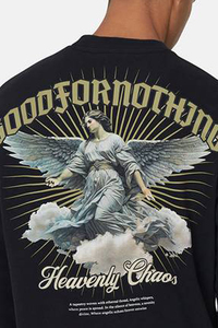<b>Custom</b> Screen Printed Men's Sweatshirt Personalized Long Sleeve Streetwear OEM Casual Wear <b>Custom</b> Design Apparel Top Clothing - Product Image 4