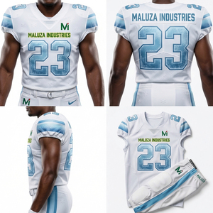 Uniforme de Fútbol Americano Estilo Europeo y Estadounidense, Jersey y Pantalones Deportivos, Equipación de Fútbol del Equipo MALUZA Industries - Product Image 6