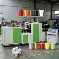 Máquina Integrada de Conformado y Grabado para Vasos de Papel Ondulados