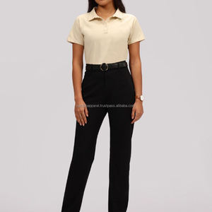 Pantalones Casuales de Mujer Nardon Apparel, Cintura Alta, Ajustados, Deportivos, de Secado Rápido, Transpirables, Pierna Ancha, Cintura Elástica - Product Image 3