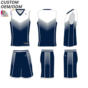 Maillot d'entraînement de basketball personnalisé pour équipe, uniforme respirant 100 % polyester imprimé, support OEM ODM pour usine de vêtements en gros - Product Image 5