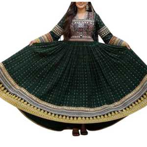 Ropa afgana KUCHI de alta calidad, vibrante y de peso pesado, 3 piezas, vestidos afganos hechos a mano para fiestas, a precio de mayoreo. - Product Image 1