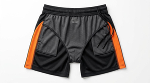 Fabricación al por mayor de pantalones cortos de malla para hombre, 100% malla, personalizables, para deporte y uso casual, impresión de logotipo personalizado, servicio OEM - Product Image 4