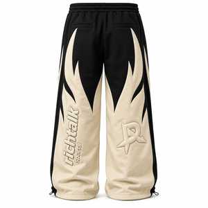 Factory Direct Sale <b>Men</b> Casual Mid Waist Plus Size Breathable Quick Dry Lightweight Workout <b>Baggy</b> <b>Trouser</b> Polyester/Cotton - Product Image 2