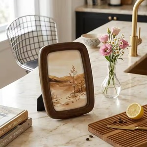 Handmade Eco-Friendly Lightweight Waterproof Wooden Picture <b>Frame</b> for Photos Artwork Vintage Rustic <b>Design</b> Tabletop <b>Wall</b> - Product Image 6