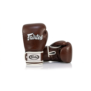 ถุงมือหนังวัวแท้ Fairtex สีขาว สำหรับชกมวย แบบติดแถบเวลโคร ระบายอากาศได้ดี เหมาะสำหรับการต่อสู้และการฝึกซ้อม - Product Image 5