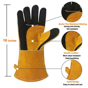 Guantes de Seguridad Reflectantes Anti-Calor de Primera Calidad, Ropa de Trabajo Premium para Bomberos, Guantes de Trabajo Cómodos - Product Image 3