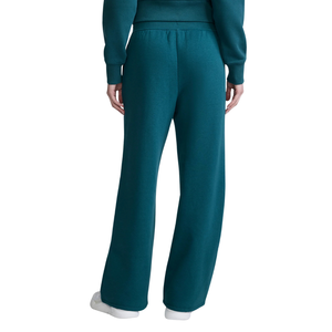<b>Womens</b> Crew Neck Tracksuit With Wide Leg Trousers Relaxed Fit Casual <b>Lounge</b> Wholesale Custom Two Piece Clothing Outfit Set Maker - Product Image 5