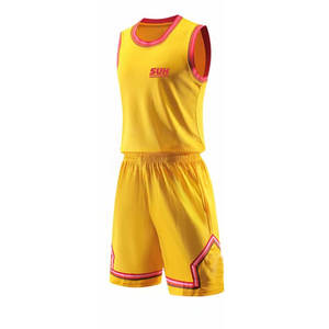 Uniforme de basketball unisexe respirant de haute qualité, personnalisable avec logo, dernier design, 100 % coton, vente en gros à bas prix pour marque privée - Product Image 2