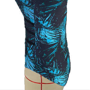 ชุดว่ายน้ำวันพีซเอวสูงพิมพ์โลโก้ตามสั่ง บิกินี่ ชุดกีฬา ชุดว่ายน้ำแบบthong ชุดฟิตเนสสำหรับผู้หญิง ชุดว่ายน้ำสำหรับแข่งขัน ชุดชายหาด - Product Image 5