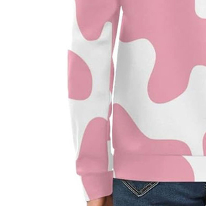 Sudadera Ligera de Cuello Redondo para Mujer, Tejido de Forro Polar, Resistente al Viento, Transpirable, para Usar Todo el Año, Bordado Frontal Personalizable - Product Image 3