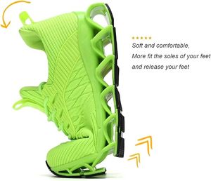 รองเท้ากีฬาระบายอากาศได้ดีรองเท้าเทรนเนอร์รองเท้าวิ่งรองเท้าเทรนเนอร์รองรับการฝึกวิ่งพื้นยาง - Product Image 2