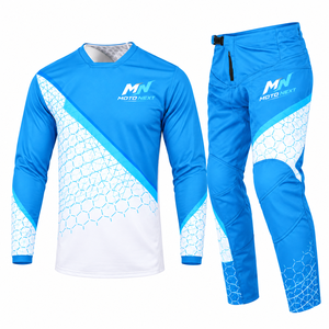 Conjunto de Motocross 2026 de Último Estilo, Alta Calidad, Manga Larga, Diseño Personalizado con Logotipo Impreso, Cómodo, de Secado Rápido, Impermeable, Talla Grande - Product Image 1