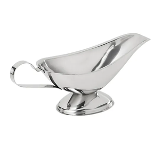 Recipientes para Salsas de Acero Inoxidable con Acabado Brillante, Vajilla y Artículos de Cocina Esenciales para el Hogar, Restaurantes y Servicios de Catering - Product Image 2