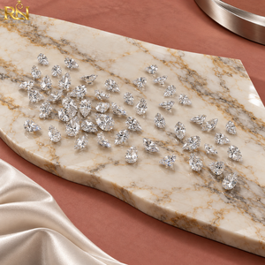 Cautivador Diamante Suelto Cultivado en Laboratorio con Corte Pera de 10.75 Quilates, Color DEF |   Proporciones Elegantes, Facetado Artístico y Brillo Distintivo - Product Image 1