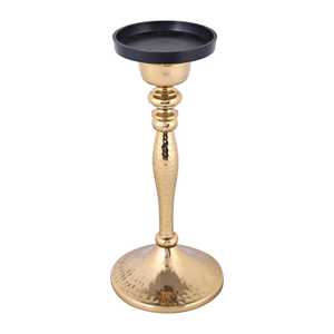 Premium Aluminium <b>Candlestick</b> <b>Holder</b> With Hammered Finish For Home Decor - Product Image 3