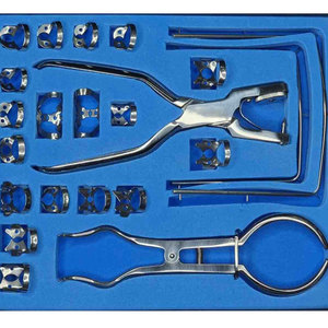 Instruments de barrage en caoutchouc de qualité supérieure, outils d'isolement dentaire en acier inoxydable autoclavables, fournisseur pour cliniques et laboratoires de précision - Product Image 1