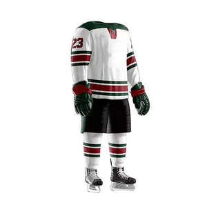 Wholesale Custom Hockey Jerseys Sublimated Print Adult <b>Ice</b> Hockey Team Uniform - Product Image 6