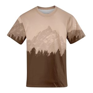 Custom Logo Silk Screen Printed Formal <b>Knitted</b> Plus Size Eco-Friendly Short Sleeve Polyester/Cotton 210gsm Heavyweight Blank - Product Image 3