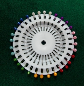 AA00034  Épingles à tête perlée |   Épingles à tête en forme de cœur de pêche |   Pour la couture, l'artisanat, les projets de couture et la décoration DIY - Product Image 4