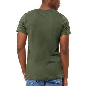 Camisetas de Algodón 100% Transpirables de Corte Regular al por Mayor con Logotipo Impreso o Bordado para Hombre y Mujer, Cuello Redondo, Manga Normal - Product Image 5