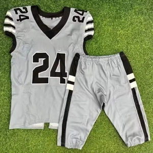 Uniforme de football américain pour hommes grande taille entièrement personnalisé, respirant, de haute qualité, taille personnalisée, confortable et raisonnable - Product Image 2