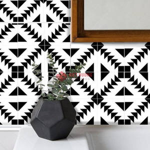 Con elegantes diseños hechos a mano, la baldosa de cemento de 200x200 mm ofrece una estética atemporal y lujosa. - Product Image 5