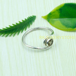 Smoky <b>Quartz</b> <b>Ring</b> 925 Sterling Silver <b>Ring</b> Wedding Engagement <b>Rings</b> for Women Smoky <b>Quartz</b> Jewelry Christmas Birthday Gift - Product Image 5